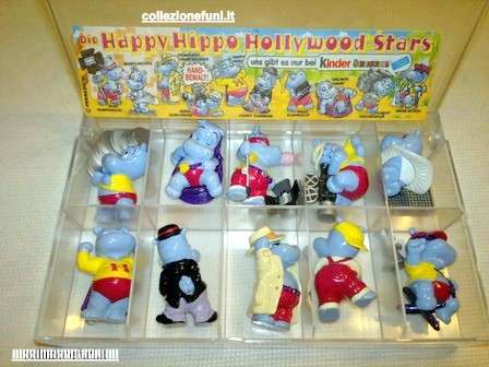 Kinder Happy Hippo Hollywood Stars 1997